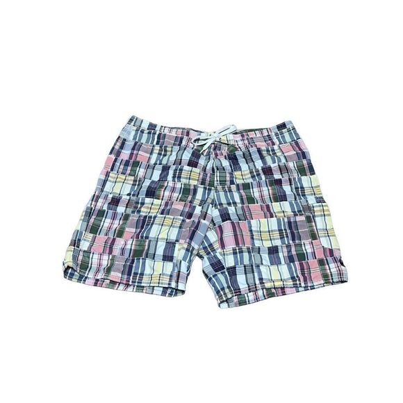 Ralph Lauren Men's Patchwork Swim Trunks Size 36 - Picture 1 of 3